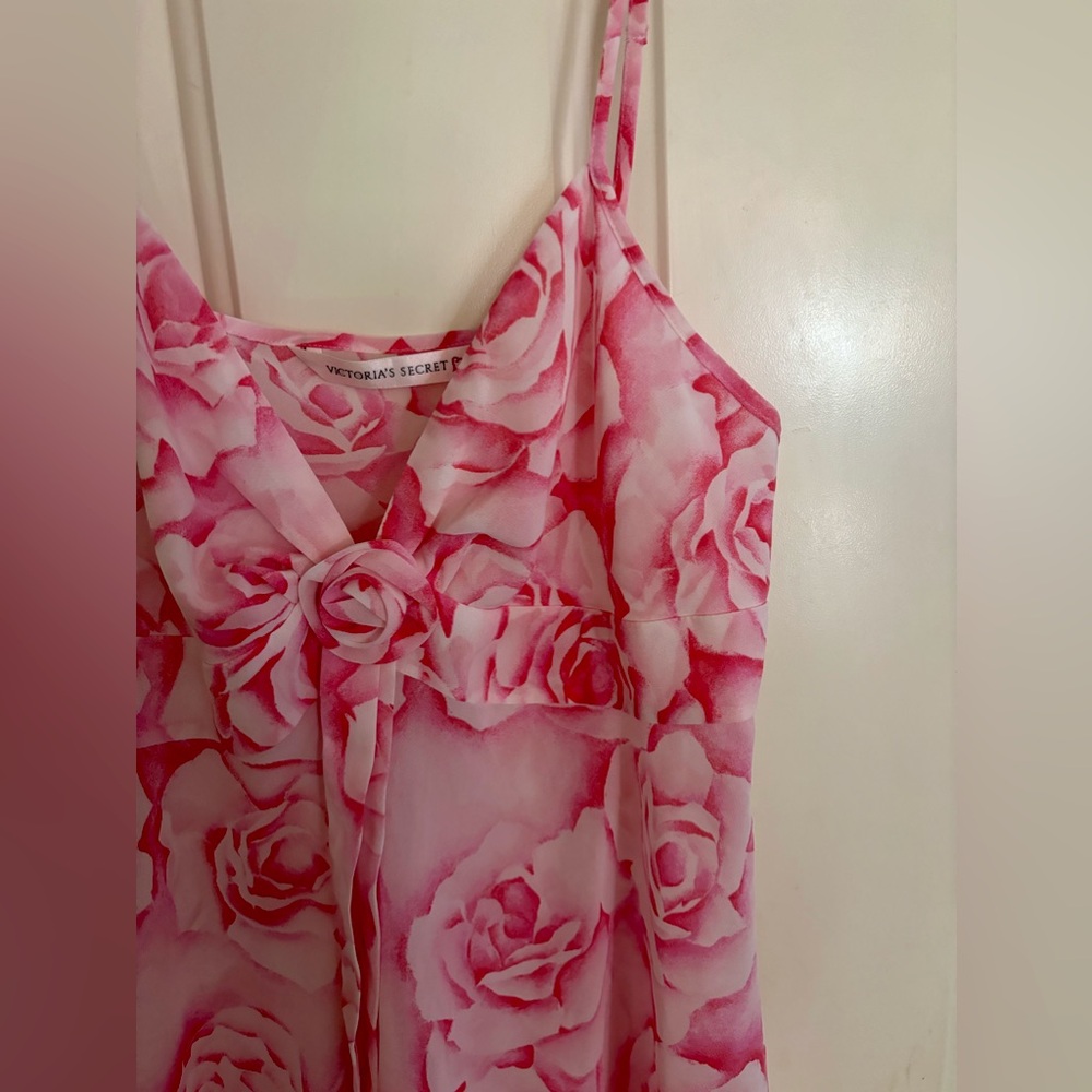 Victorias Secret pink roses babydoll
